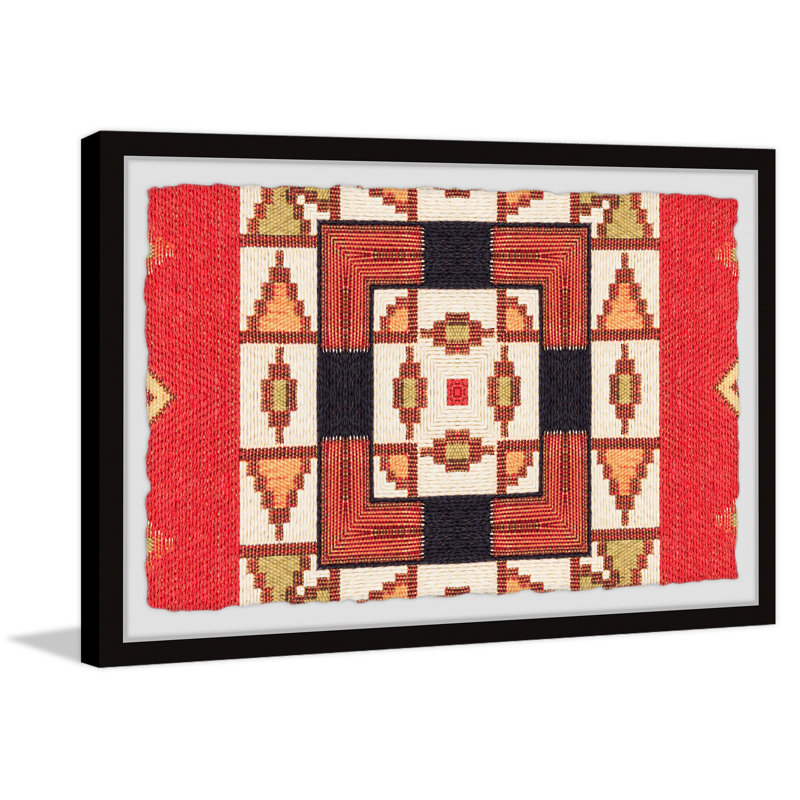 Forbidden Walls - Single Picture Frame Painting, 38cm H x 45cm W x 3.81cm D