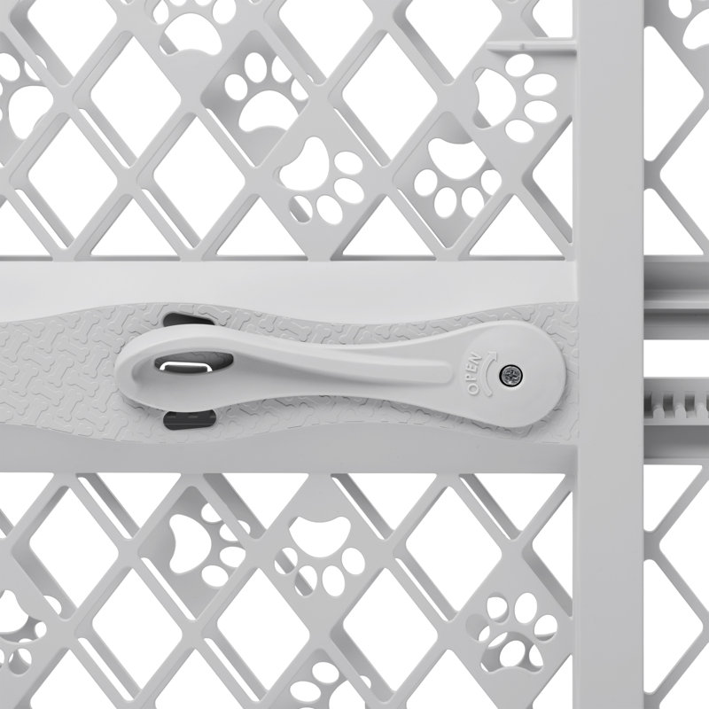 Barrière pour animaux à pression