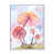 Toile avec cadre flottant blanc