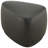 Adna 26.5" Genuine Leather Triangular Upholstered Ottoman-116354952