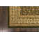 Tapis vert de style oriental