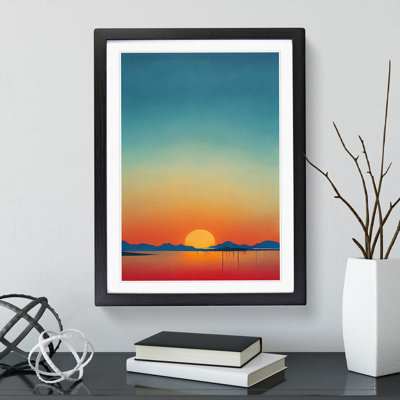 Bewitching Sunset - Single Picture Frame Print