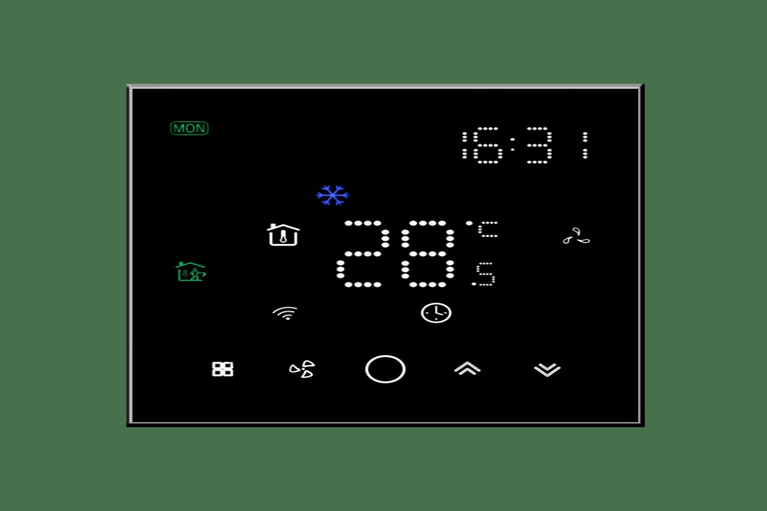 AC PARTS STORES INC Smart Thermostat Wifi For Central Air Conditioner