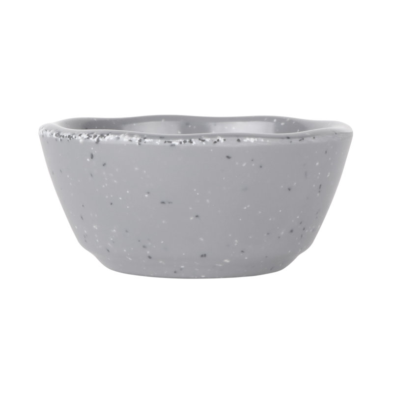 Tenaya 3" Melamine Ramekin, Gray