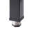 TRINITY 36 in. W x20 in. D Freestanding Utility Sink in Stainless Steel and Black w/ Pull-Out Faucet