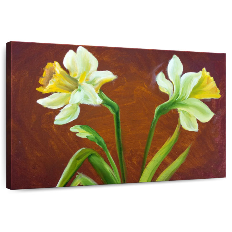 Peinture Harnek Narcissus, H 16 po x l 24 po