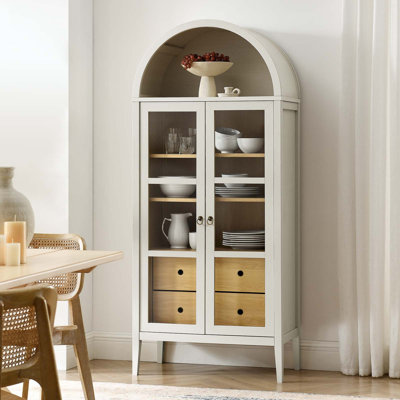 Modway Nolan Arched Display Cabinet