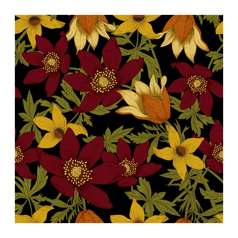 Mtecombe 2.5m x 1.04m Matte Mural, 208 x 146cm