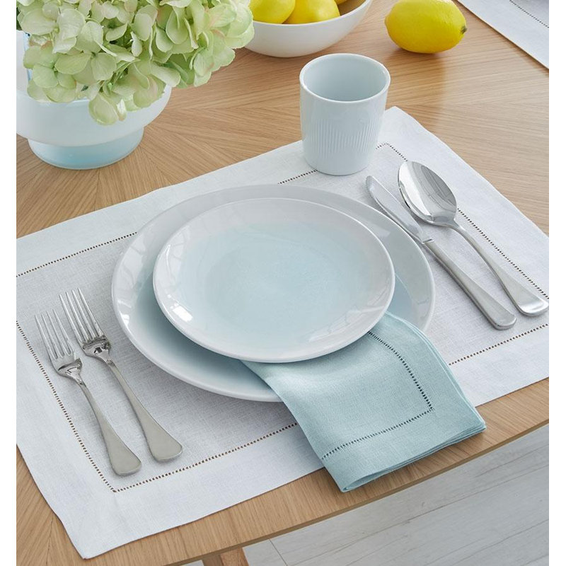 Festival Linen Rectangle Placemats, Violet