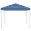 Pavillon de jardin 10 pi x 10 pi, moustiquaire pour l'extérieur avec sac de transport (bleu)