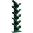 10 Tier Tree Book Shelf, Floor Standing Wood Bookshelf for Narrow Space, Storage Organizer Bookshelves for Books/CDs/Magazine, Bookcase with Shelves for Home Office, Living Room-684439572