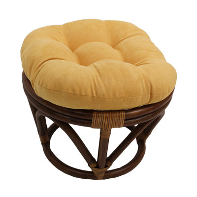 Outdoor 4'' Ottoman Seat Cushion