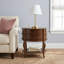 Table d'appoint 2 tiroirs Tara -1333960922