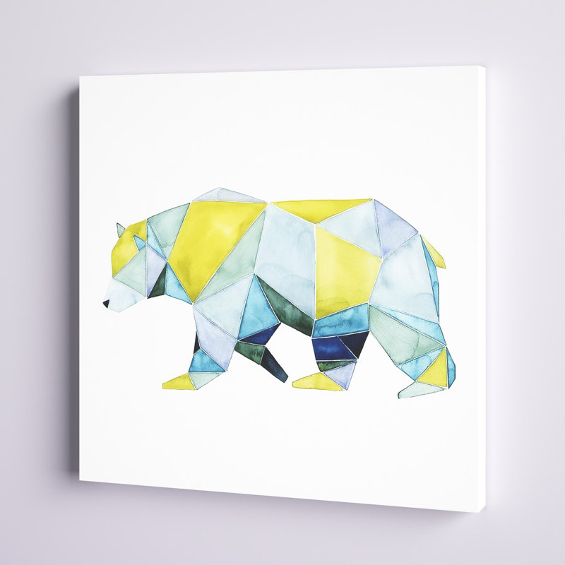 Art sur toile Polla, Toile tendue, H 12 po x l 12 po x P 1,25 po