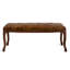 Banc en simili cuir Arthurine