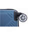 Ensemble de valises 2 pièces en ABS léger, roulettes, (20/14) bleu