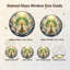Panneau de vitrail Angel Tree, 7,8 H-1085870575