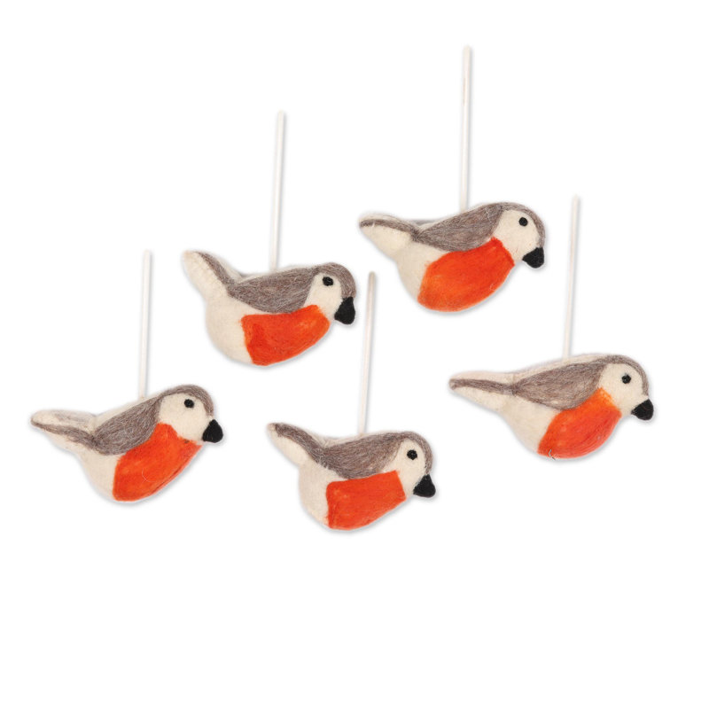 Figurine décorative suspendue (ensemble de 5)