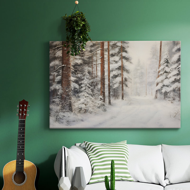 "Vintage Landscape - DCCCXHXIV", reproduction d'art sur toile, H 25 po x l 37 po