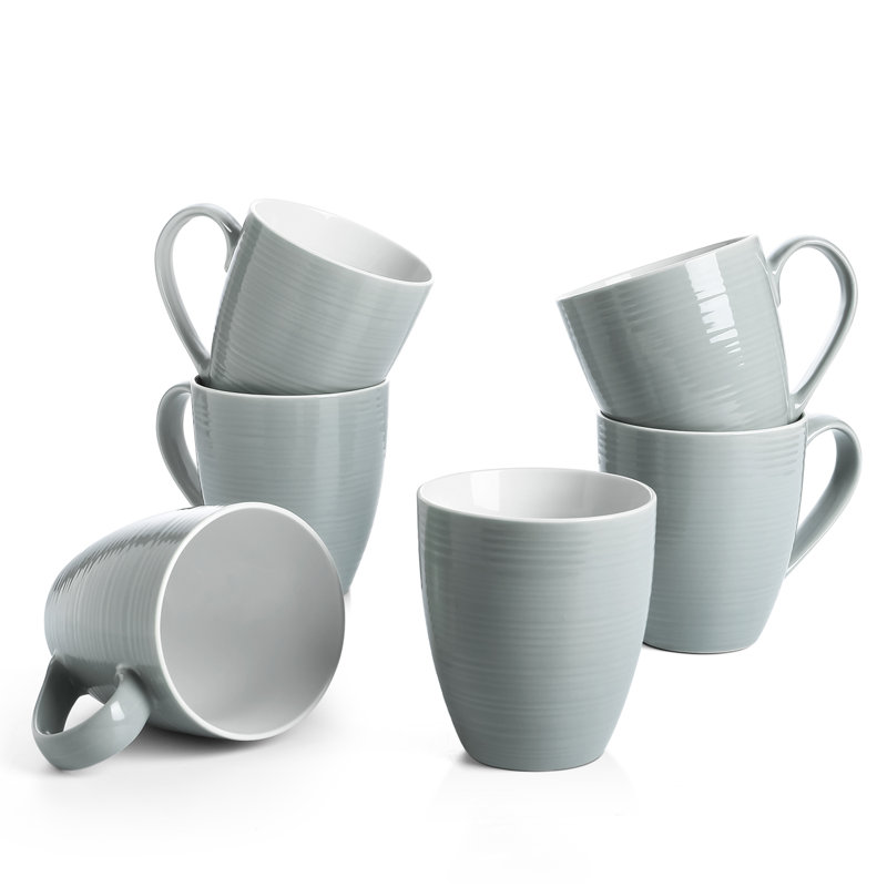 Ceramic Coffee Mug, Gray