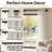 Lachina Arnel 1 Inch Window Curtain Rod with Aluminium Finials, Adjustable Heavy Duty Modern Drapery Pole for Outdoor/Indoor-1412087197-1472476174