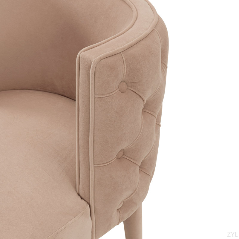 Chaise Velvet Comfort, Naturel, Naturel