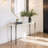 Console Table White