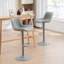 Tabouret de bar rembourré Lougene-277264461
