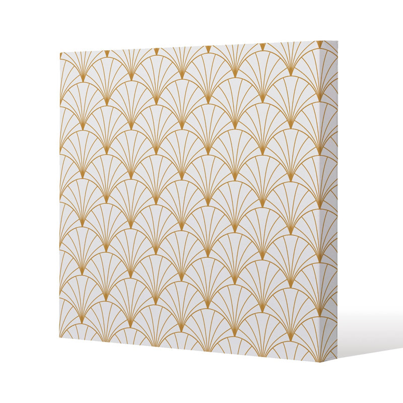 Shells Slim Style Canvas Print, 15mm Slim Real wood., 30 cm H x 30 cm W