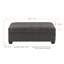 Banc de rangement en similicuir Mirabile-482482204