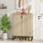 Hauge 20 Pair Shoe Storage Cabinet, 5-tier Entryway Shoe Cabinet with Doors-1368998763