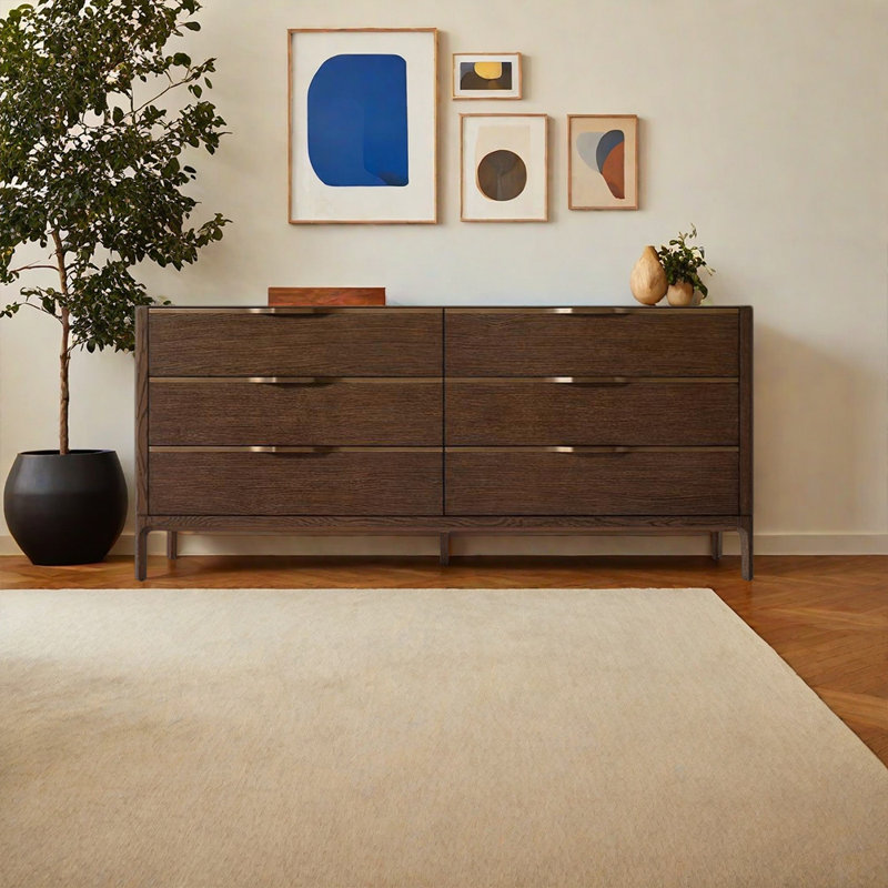 Buffet haut de gamme rétro de style français, Noyer