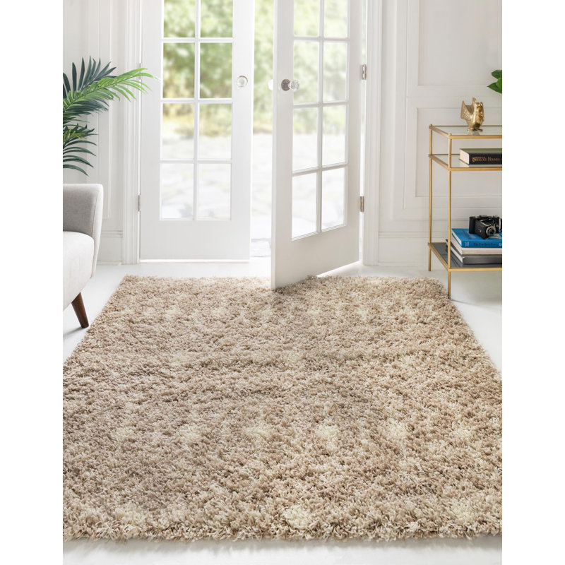 Tapis brun clair Griego, Carré 6 pi 1 po