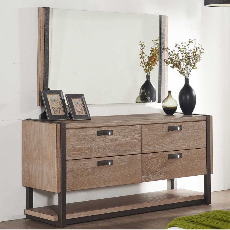 Miroir biseauté pour commode Aoto