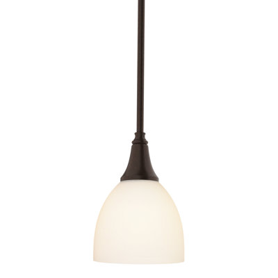 Trumpet 1-Light Single Dome Pendant