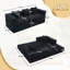 Canapé-lit convertible, canapé de plancher pliable sans assemblage-671470896