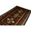 Hand Knotted Wool Area Rug in Multi