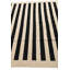 Tapis noir et blanc Noor