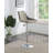 Upholstered Faux Leather Adjustable Height Counter Stool