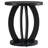 Round Wood End Table, Farmhouse Accent Bedside Table For Living Room Bedroom Small Space-126593490-123303299