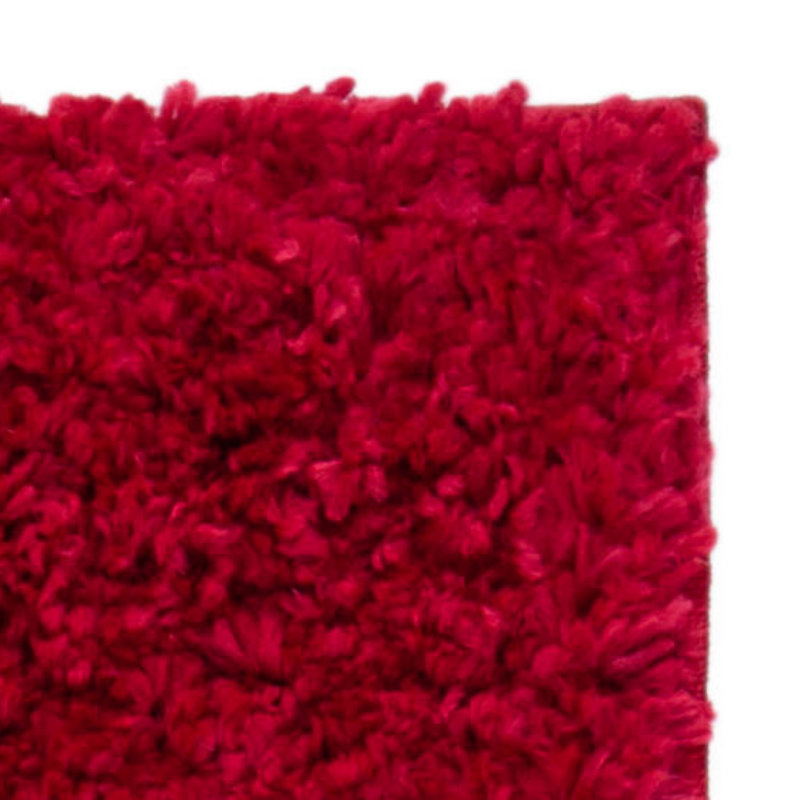 Jiang Red Area Rug, Runner 2'3" x 14', Red