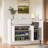 Shoe Cabinet Storage With 3 Doors, Freestanding Shoe Cabinet With Drawer & Adjustable Shelves, Wooden Shoe Organizer For Entryway, Hallway, White-276658116