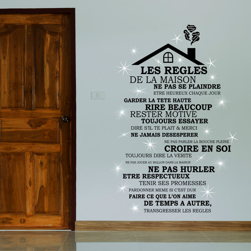 Non-Wall Damaging Wall Decal