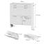 24 Pair Shoe Storage Cabinet