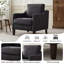Fauteuil avec pieds en bois massif-892651835