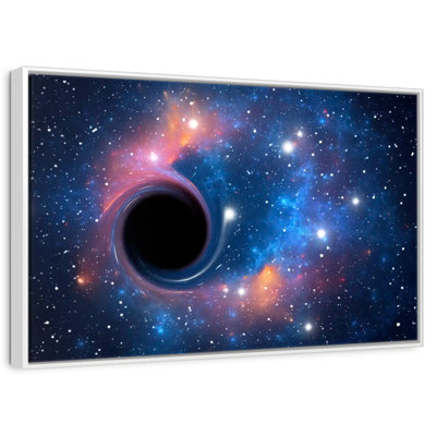 Trou noir dans l'espace