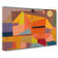 Joyful Mountain Landscape by Paul Klee - Wrapped Canvas Painting-61854031