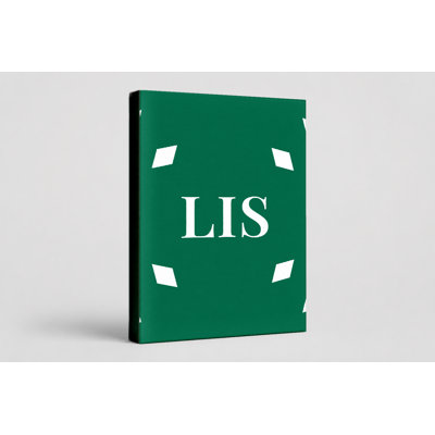 Lisbon World Football City Luxury Diamond Monogram — White Green White — Canvas Wall Art