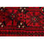 Tapis de bois one-of-kind à la main-noué la 2010 anatolian rouge 4 pi 10 po x 9 pi 9 po Ivy 
