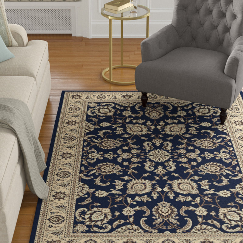 Tapis bleu Scottsdale, Rectangle 3 pi 3 po x 4 pi 11 po